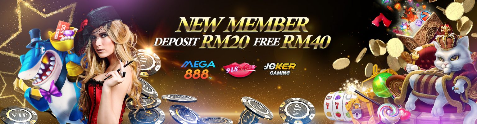 新会员注册存RM20送RM401920x500EN